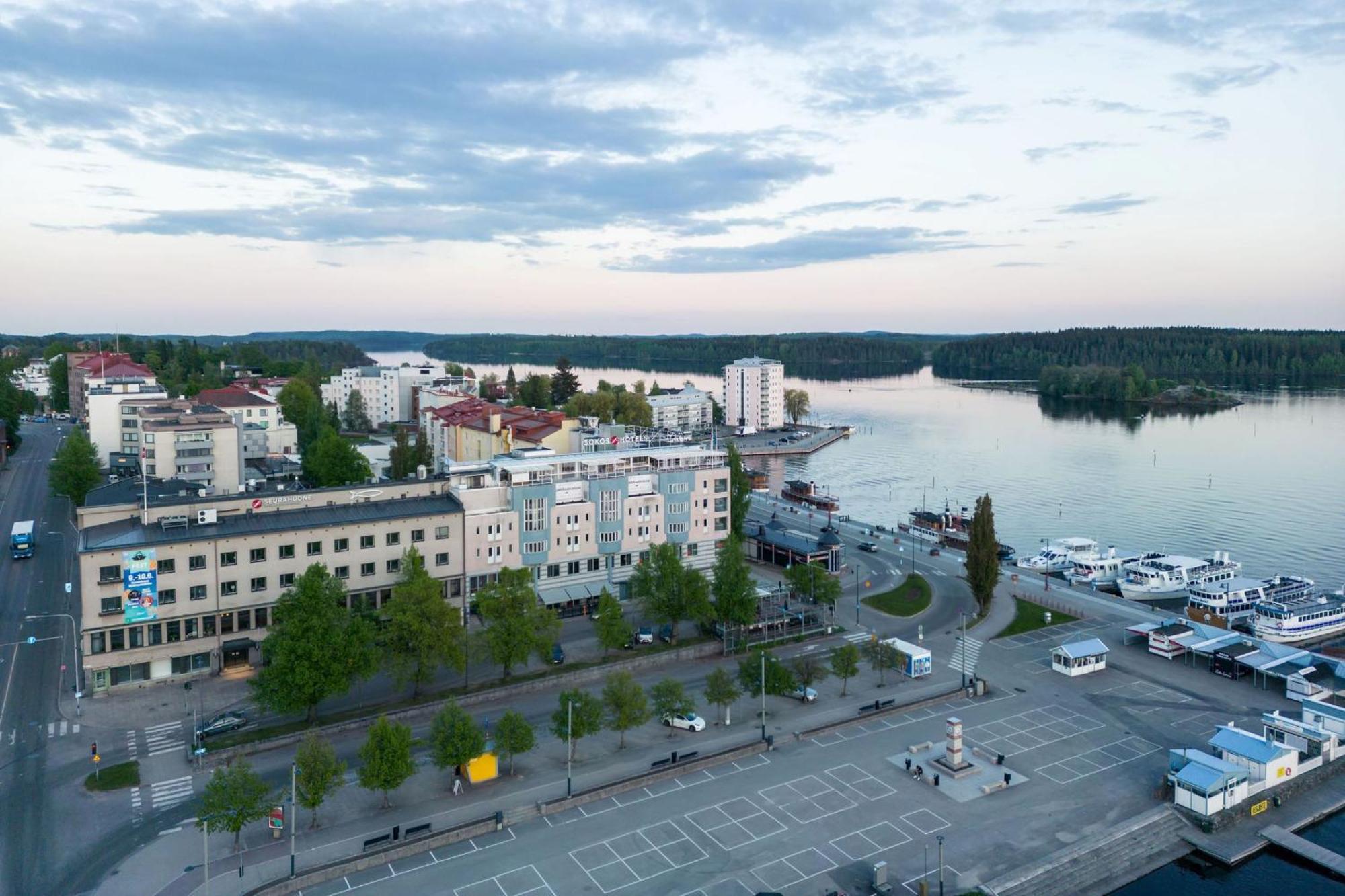 Original Sokos Hotel Seurahuone Савонлинна Экстерьер фото